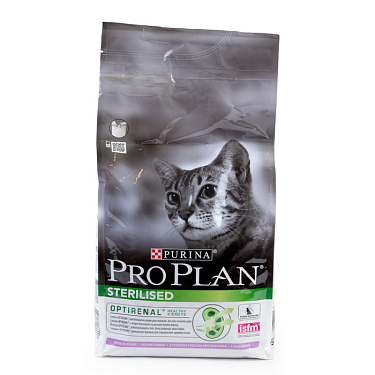 : ProPlan для стерилизованных кошек индейка 1,5 кг