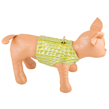 Шлейки для собак: Шлейка-жилетка "FASHION CROCO"