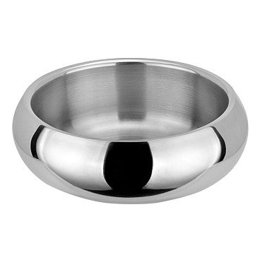 Эксклюзивная посуда для собак: Миска Mr.Kranch из нержавеющей стали Belly Bowl 