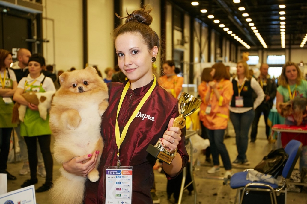Победитель конкурса Дарья Киселева в номинации солонный груминг собак.jpg