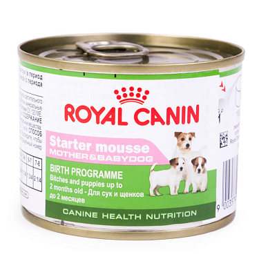 Аптека: Royal Canin Стартер мусс, 195г 