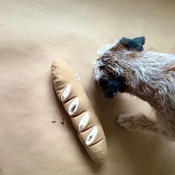 Интеллектуальные игрушки для развития поисковых навыков собак "Багет"