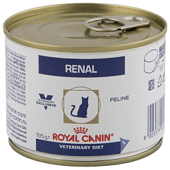 Royal Canin Ренал д/кошек паштет, 195 г