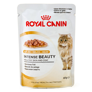 : Royal Canin Интенс Бьюти желе для кошек, 85 г