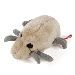 GIANT MICROBES Игрушка "Пылевой Клещ" для животных