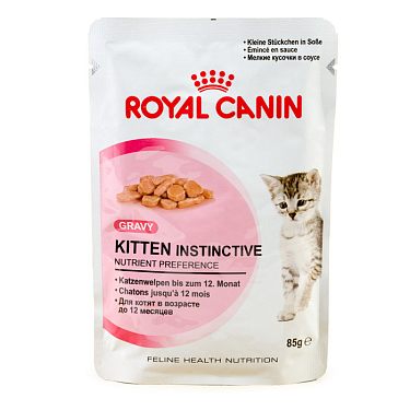 Аптека: Royal Canin Киттен Инстинктив соус, 85 г