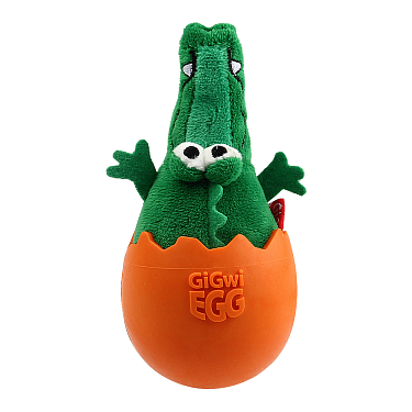 Игрушки: Игрушка неваляшка "Крокодил в яйце"