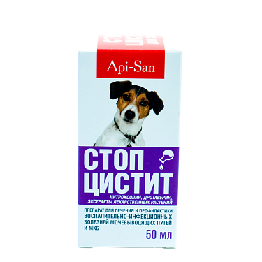 Аптека: Стоп-Цистит для собак суспензия, 50 мл