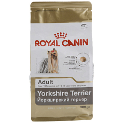 Royal Canin для йоркширского терьера с 10 мес, 0,5 кг