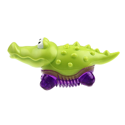 Игрушка для щенков Suppa Puppa "Крокодильчик с пищалкой"