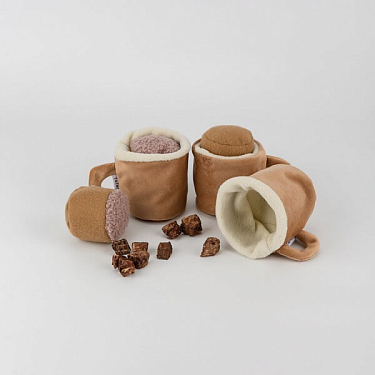 Игрушки: Интеллектуальные игрушки для развития поисковых навыков собак "Кружка"