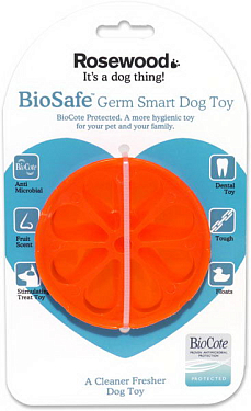 Игрушки: Игрушка для собак резиновая "Апельсин Био"