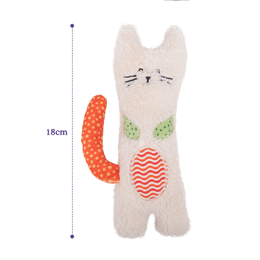 Игрушки: Игрушка для кошек с кошачьей мятой "Шуршащий Котик"