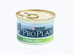 ProPlan для стерилизованных кошек лосось паштет