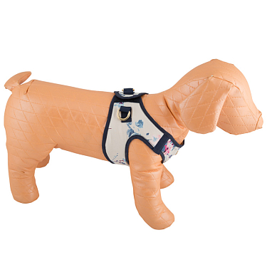 Поводки и ошейники для собак: Шлейка-жилетка "PRINTED COTTON"
