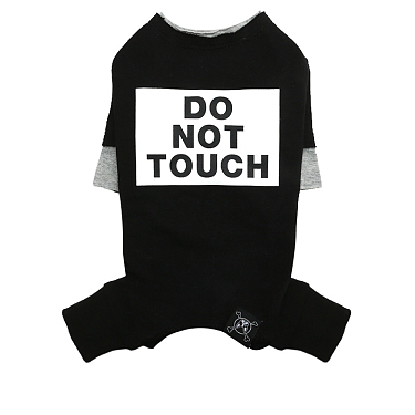 Одежда для собак: Спортивный костюм "Do not touch"