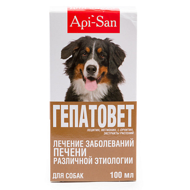 Аптека: Гепатовет для собак суспензия, 100 мл