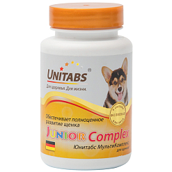 Юнитабс витамины для щенков, 100 таб