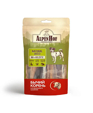 Лакомства для чистки зубов: Бычий корень для собак AlpenHof