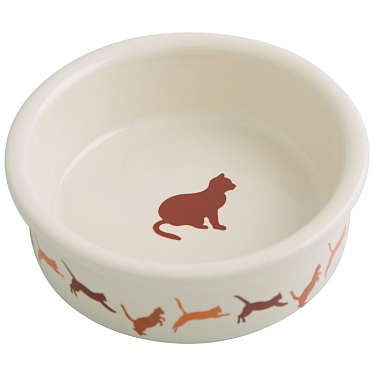 Эксклюзивная посуда для собак: Миска для кошек "Кошка"