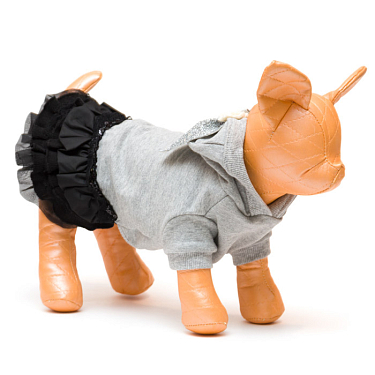 Одежда для собак: Толстовка с юбкой "Зайчиха"
