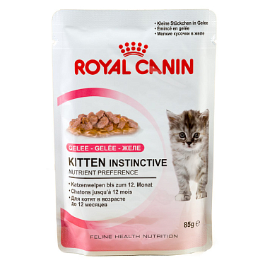 Аптека: Royal Canin Киттен Инстинктив желе, 85 г