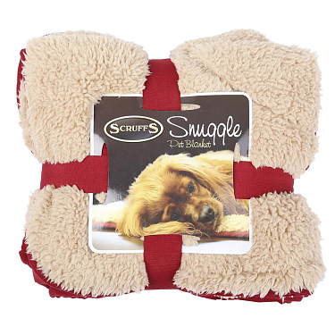 Лежанки, спальные места: Одеяло для животных плюшевое "Snuggle"