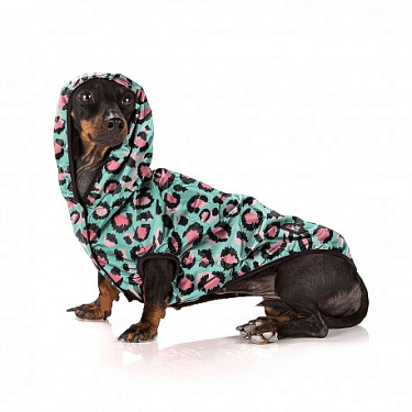 Одежда для собак: Дождевик для собак "Fresh Leopard"