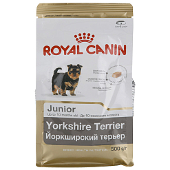 Royal Canin для йорка до 10 мес, 0,5 кг