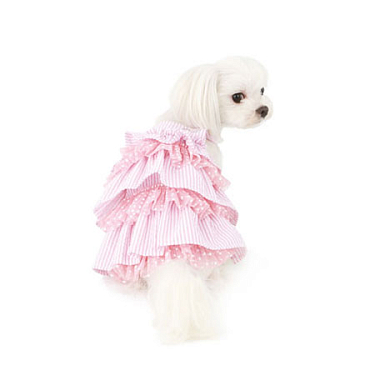 Одежда для собак: Сарафан "Snow Flower Cancan"