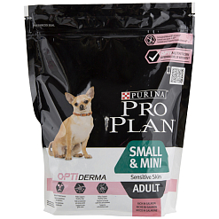 ProPlan для собак мелких пород с чувствительной кожей лосось, 0,7 кг