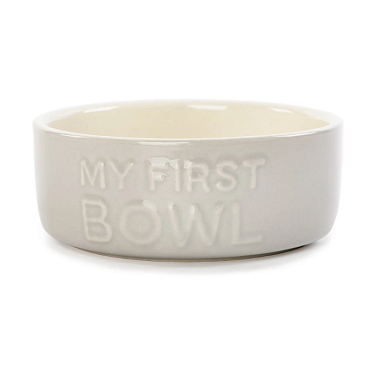 Эксклюзивная посуда для собак: Миска керамическая для собак и кошек "My First Bowl"
