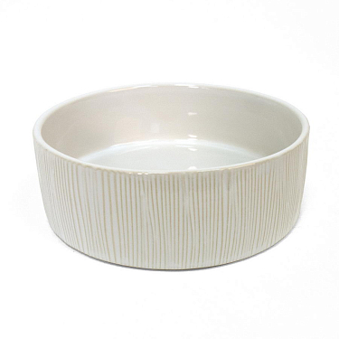 Эксклюзивная посуда для собак: Миска для животных керамическая "Wood Grain"