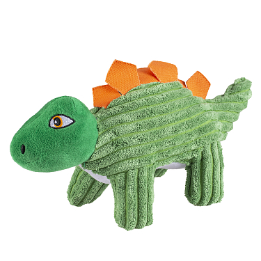 Игрушки: Игрушка для собак мягкая "Динозавр - Стегозавр"