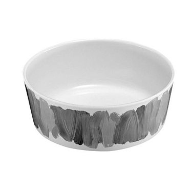 Эксклюзивная посуда для собак: Миска для животных "Water color brush stroke"
