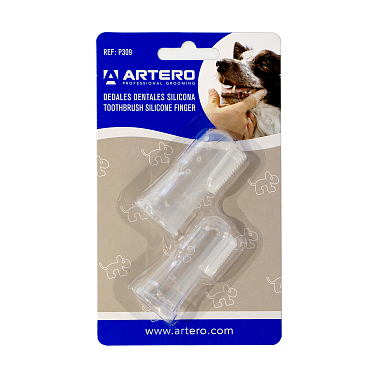 Товары для ухода за животными: Зубная щетка на палец Artero
